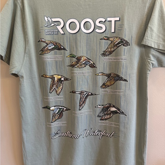 Roost Men's Casual Sage Tee - Picture 2 of 5